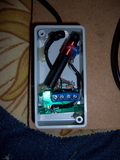Photo of inside DCF77 radio clock box